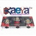 OkaeYa surya aanch CookTop 3 Burners Gas Stove(color may vary)